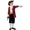 Funidelia | Costume da Capitan uncino per bambino Peter Pan, Pirati, Racconti, Captain Hook - Costume per bambini e accessori per Feste, Carnevale e Halloween - Rosso