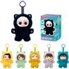 puremind Jujutsu Kaisen JJK Peluche Orecchie da Gatto, 1 Blind Box, 14 cm | Licenza ufficiale, viso in vinile, personaggio casuale, portachiavi o ciondolo da borsa, possibilità di card rara Gojo