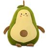 OUKEYI - Cuscino morbido peluche da 50 cm, con frutta di avocado, ideale come regalo per bambini, ragazze, ragazzi e amici.
