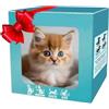 Generic AI Robot Cat - Realistico Camminare, Miagolare, Coda Agitando Giocattolo Interattivo Animale Robotico