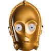 Rubie's Rubies - Maschera ufficiale C3PO Ben Cooper Edition-ST-34965 Costume da adulto, unisex, ST-34967, multicolore