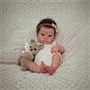 ZIYIUI 22 Pollici 55 CM Bambole Reborn Realistico Bambino Bambole Neonatale Real Simulazione Morbido Silicone Vinile Bello Ragazza Regalo di Natale Giocattolo Reborn Doll