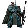 JOYTOY Warhammer 40k Alpha Legion Exodus 'The One who is many'With Sniper Rifle And Power Dagger 1:18 Action Figure Colleziona ed Esponi Modello