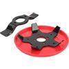MIRSTORE TESTINA PER DECESPUGLIATORE TRIMMER CON 2 LAME CARVING A 2 E 5 PUNTE PER FALCIATURA PACCIAMATURA E SARCHIATURA TERRENO GIARDINO
