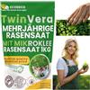 ECODECO Semi Prato Rustico con Trifoglio Nano 1kg (40 m²) - Miscuglio Erba per Prato Calpestabile e Resistente alla Siccità - Bassa Manutenzione