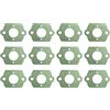 C·T·S Guarnizione di aspirazione carburatore per Stihl FS120 FS200 FS250 FS300 FS450 sostituisce Stihl 4128-129-0900 (confezione da 12)