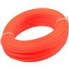 Hosrivae Bobina di filo per decespugliatore in nylon resistente da 2,4 mm, 15 metri, cavo di ricambio per tagliabordi, elettrico, a benzina, per decespugliatori, ad alte prestazioni, resistente, filo