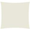 vidaXL Vela Parasole in Tela Oxford Quadrata 3x3 m Crema
