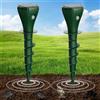 Keero Dissuasori per Talpe 2 Pezzi, Dissuasore per Topi, Repellente per Topi, Scaccia Talpe per Scoiattoli di Terra, Serpenti, Visoni, IP65 Impermeabile-Verde