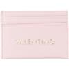 Valentino portacarte Delia Re Credit Card Case Cipria rosa