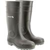 Högert Technik Ht5k630-46, Stivali protettivi Uomo, Nero, 46 EU