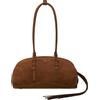 LIEBESKIND BERLIN Pelle borsa a tracolla Capri Satchel Brown marrone