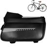 Mertmliy Borse Telaio Bicicletta Smartphone 7 Pollici, Borsa Manubrio Impermeabile Con Pellicola TPU HD, Borse Telaio Bicicletta, Borsa Bikepacking Per MTB, Bici Strada, Bici Gravel