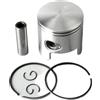 CloudburstVoltix Set pistone con Fasce Elastiche, alesaggio Standard 68 mm, Compatibile con Motori a 3 cilindri M40D 40, sostituisce i Codici 356-00011-1, 3C8-00001, 3C8-00001-3, 779-9615