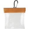 MHADBKH Borsa portatile per tee da golf con clip trasparente | Leggero Portatile Sport All'aria Aperta Golf Palle Tees Bag Golf Forniture Facile da Trasportare per Uomini Donne