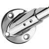 JOJIDE Supporto for Asta di Supporto for Tubo in Acciaio Inossidabile for ferramenta for Tubi di Diametro 22 mm, Accessori per Barche