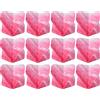 PATIKIL Dardo Alette, 12pz Pet Standard Freccette Accessori Ricambi Ricambi per Morbido Punta Acciaio Punta, Geometrico Stile, Rosa, Bianco