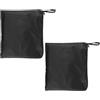 TOYANDONA 2 Pezzi Borsa per Vestiti Bagnati Media 33x25 in Oxford Nera | Oxford Cloth, e Antistrappo, Compatta e Portatile, per Kayak e Outdoor