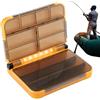 Generico Portable Foldable Fishing Tackle Box Large Capacity Gear Organizer