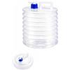Generic Upgrade, contenitore dell'acqua pieghevole da 3/5/10/15 l, con beccuccio, 3