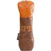 Generico Golf Club Head Cover - Premium Brown PU Leather Wood Club Cover | Thick Plush Lining | Protective Golf Club Protector For Driver, Fairway Wood And Utility Clubs
