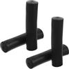 KICHOUSE 4 Pezzi Impugnature per Bilanciere in Plastica Nero, 6.1x1.45 | Uso per Home Gym e Sollevamento Pesi, Forma Ergonomica, Compatibilità, Manutenzione Semplice