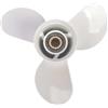 VaaaPtvBe Elica per Barca 11 X 15 13 Spline Compatibile con Motore Fuoribordo 4 Tempi 25-60HP