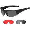 Swiss Eye SWISSEYE Viper V620 - Occhiali da sole tattici, con protezione UV, colore nero
