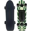GENERIC Skateboard Elettrico Con Telecomando, Cruiser Board Elettrico Brushless, Longboard Elettrico Da 400 W, Velocità Massima 42 Km/h E Autonomia Di 26 Km, Carico Massimo 150 Kg, Carta Vetrata Di
