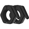 XCTDSVAH Morsetti A Molla Morsetti for bilanciere for Sollevamento Pesi | Barra for collari universale stabile con stacco da terra a sgancio rapido