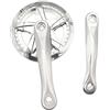 wanhaoaony Guarnitura MTB 3. 6t 38t. Pieghevole Bicycle Grulenkset Single Speed 165mm Bici Set a manovella Catena A Corona in Lega di Alluminio Purvella Ruota pignone