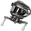 Generic 7.2: 1 rapporto di trasmissione Baitcasting mulinello da pesca | Bobina in alluminio leggero con 10+1 cuscinetto di tenuta per pesca in acqua salata per pescatori seri, antiruggine