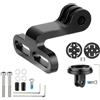 Gdfnmogo Lega di alluminio Bike Computer Stem | per Bryton, Supporto GPS regolabile con interfaccia Action Camera
