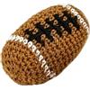 ECMQS Sacco da boxe multicolore imbottito con pallone da calcio, marrone e