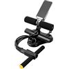 Hbzunt Sit Up Bar portatile, dispositivo autoaspirante per addominali, con supporto per cellulare, 3 ventose per una presa salda, attrezzo multifunzione per addominali