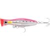 Generic Occhi 3D Swimbait con amo triplo - Esche da pesca per | Esche popper con 2 ami tripli, 120 mm, ABS, acqua dolce/salata, occhi 3D realistici, lunga distanza di lancio e attrazione