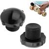 Generico Roller Skate Stoppers - 5/8inch Quad Skate Toe Stops for Women
