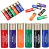 Generic Cartuccia for Addestramento di Sicurezza for Fucili Calibro 12GA Proiettili Fittizi con Custodia In Ottone (15 BB) 6 Pezzi Che Sparano Vicino Al Peso Reale(Multi-colored)