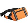 Honseadek Marsupio da ciclismo, impermeabile, multitasche | Pack con strisce riflettenti e portabottiglie elastico per corsa all'aperto viaggi nero blu