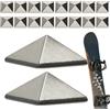 Generic Stomp Pad Snowboard Adesivo Metallo Antiscivolo Grip Mat Controllo della