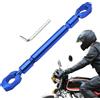 Genérico Ammortizzatore manubrio moto rinforzo lunghezza regolabile | Manubrio dirt bike per uomini e donne, mountain bike, ciclismo da strada, scooter e sport motori