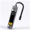 Excerando Mini pompa elettrica per bicicletta, batteria da 150 psi, con display digitale e luce LED, arresto automatico, motore brushless, ricarica USB-C, valvola Presta e Schrader, per bici da corsa, MTB