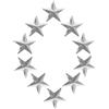 TOPBATHY 10 Pezzi Tappetino Antiscivolo per Snowboard in Metallo, Grip