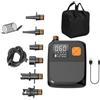 EfforPrac Pompa ad aria elettrica per kayak, gonfiatore senza fili 25PSI con LCD | campeggio, avventura, borsa inclusa.