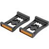 FACAIIO SM-PD22 - Adattatori per pedali piatti per bicicletta Shimano M540 M520 | M9000, Mountain Bike Lock Pedal a Flat Surface Convertitori, Misto Ingegneria Plastica