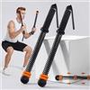 MsisieIve Battle Ropes Ropeless regolabile - Battle Rope senza corda & Ropeless Battle Ropes con borsa & guida per HIIT - Allenamento della forza e brucia i grassi - Allenamento silenzioso per la casa e i