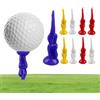 Generic Funny Golf Tees 10 Pezzi Allenamento | Divertente Sport Golf Tees per Swing Rod Corso Prato Pratica Indoor Outdoor Uomini Donne Atleta Amanti