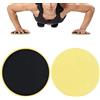 Jiawu Dischi Scivolanti per Esercizio, 2 Pezzi Slider per Core | Dischi fitness bifacciali con borsa per il trasporto, per yoga, pilates, fisioterapia