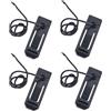 PLCPDM Fibbia con Clip per Pinna Pesce da 4, Clip per Pinna da