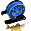 Generic Mulinello da pesca sul ghiaccio, regolabile, antiscivolo, leggero, comodo | Canna da pesca per kayak traina offshore costiera ponte riva surf fiume lago stagno spiaggia campeggio